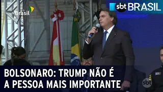 Bolsonaro diz que Trump não é a pessoa mais importante do mundo | SBT Brasil (06/11/20)