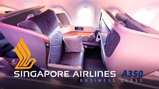 Singapore Airlines A350 Business Class | Singapore to Seattle