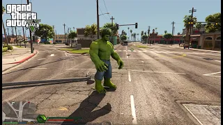 Grand Theft Auto 5 | HULK |  High Quality Graphics (Realistic GamePlay) 1080p 60 FPs