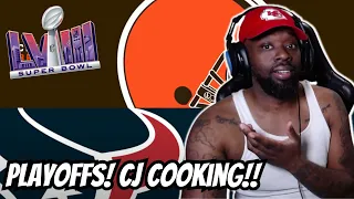 CJ BALLIN! Cleveland Browns vs. Houston Texans Game Highlights | Wild Card Weekend (REACTION)