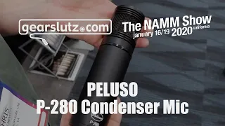 Peluso P-280 large diaphragm condenser studio mic - Gearslutz @ NAMM 2020