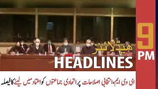 ARY News | Prime Time Headlines | 9 PM | 28 September 2021