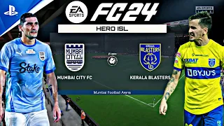 EA FC24 - Mumbai City vs Kerala Blasters | PS5 | ISL #eafc24 #mumbaicityfc #keralablasters #trending