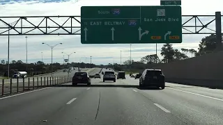 Jacksonville Beltway (Interstate 295 Exits 10 to 1) southbound/outer loop