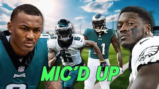 AJ Brown, DeVonta Smith Prep for NFL Season | Eagles Mic'd Up