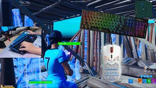 HyperX Alloy Origins🤩 Satisfying Gameplay🏆Satisfying Keyboard Fortnite 240 FPS Smooth4K