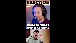 Dimash Qudaibergen - Queen Of The Night FIRST REACTION! (livestream part 7) #shorts #dimash