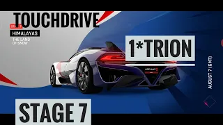 [Touchdrive] Asphalt 9| SSC TUATARA Special Event | STAGE 7 | Beat Time 1:54 using 1* upgraded Trion