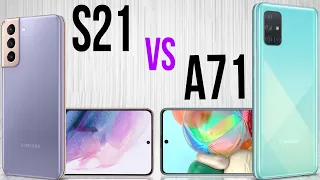 S21 vs A71 (Comparativo)