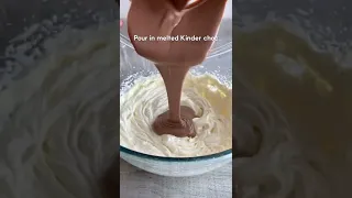 No-bake Kinder Cheesecake ASMR