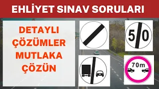 KAÇIRMA - ÖNEMLİ  /2022 HAZİRAN - TEMMUZ EHLİYET SINAVI SORULARI / EHLİYET SINAV SORULARI 2022