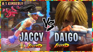 SF6 ▰  Kimberly (Jaccy) Vs. Ken (DaigoTheBeasTV)『Street Fighter 6』