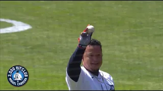 Detroit Tigers' Miguel Cabrera Gets His 3000th hit (TV and Radio Calls)