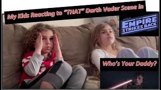 My Kids Reacting to the Darth Vader/Luke Skywalker  "I Am Your Father" scene | Empire Strikes Back