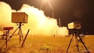 Photographers Set Up Remote Cameras for a Falcon 9 Rocket Launch