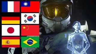 HALO INFINITE Master Chief & The Weapeon in 11 Different Languages