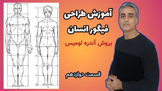 آموزش طراحی فیگورانسان بروش اندره لومیس, مبتدی تا پیشرفته