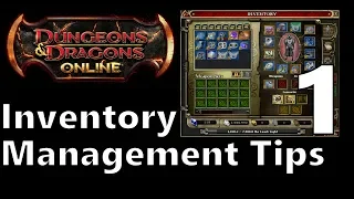 DDO Inventory Management Tips - Part 1