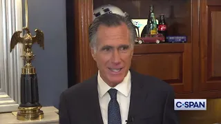 Senator Mitt Romney Speaks to Press on Retirement