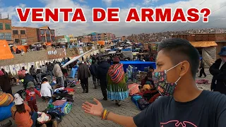 Así son los mercados callejeros en Bolivia 🇧🇴