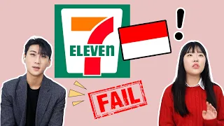 Mengapa semua 7-Eleven menghilang dari Indonesia? | Korean react to Why 7-Eleven Failed In Indonesia