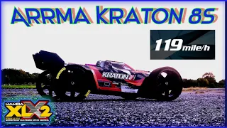 119mph Arrma Kraton 8s SPEEDRUN