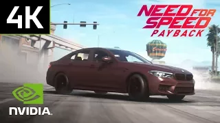 Need For Speed Payback: "The Gamescom BMW Race" PC Gameplay - 4K 60 FPS