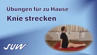 Übungen für zu Hause: Knie und Rist