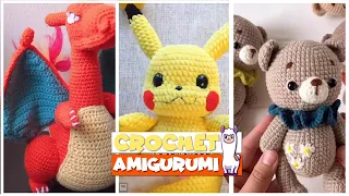 TikTok Crochet Amigurumi 🐮😻🦄🐰🐙 Compilation #26 | @blu_llama