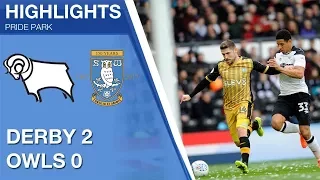 Derby County 2 Sheffield Wednesday 0 | Extended highlights | 2017/18