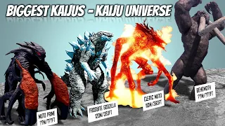 15 Biggest Titans/Kaiju in Kaiju Universe