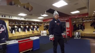 Marsblade Ice Holder test with Nicklas Backstrom in Washington - short version