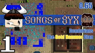 Songs Of Syx - V65 ▶ Gameplay / Let's Play ◀ The Dondorians - The Gold Hammer Clan - Episode 1