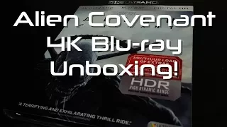 Alien Covenant 4K/UHD Blu-ray Unboxing