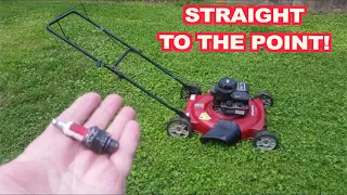 Mower Spark plug....Don't Get Fooled!! (Like I almost did)