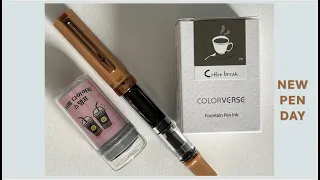 New Pen Day ~ Unboxing #TWSBI ECO Caffè Bronze ~ Episode 114 #penabled