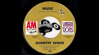 Jeanette White - Music [A&M] 1969 Sister Funk 45