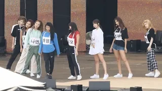 180723 트와이스 TWICE Dance The Night Away 사복 리허설 Rehearsal 4K 직캠 @ 울산 서머페스티벌 음악중심 by Spinel