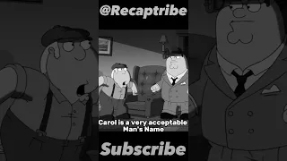 Carol is Acceptable Man's Name !! 🤔🤨 #familyguy #shortsfeed #funny #shortsvideo #shorts #short