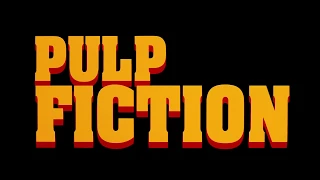 Superhit Movie "Pulp Fiction" Opening Credits #misirlou