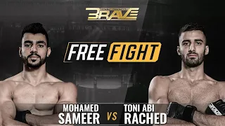 FREE MMA Fight | Mohamed Sameer vs Toni Abi Rached | BRAVE CF 44