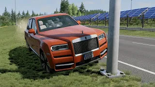 Loss of Control Car Crashes 58 - BeamNG Drive