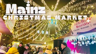 Mainzer Weihnachtsmarkt 2023 🎄 || Mainz Christmas Market, Walking Tour 🚶‍♀️