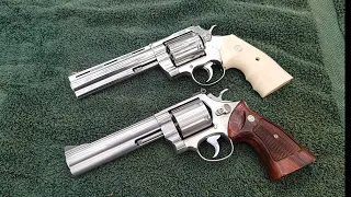 Colt Anaconda vs. Smith & Wesson 629. The 44 magnum showdown discussion