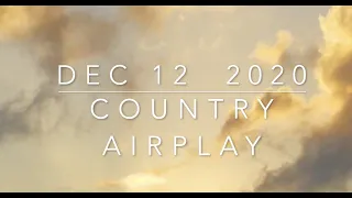 Billboard Top 60 Country Airplay Chart (Dec 12 2020)