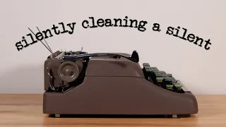 Silently Cleaning a Smith Corona Silent