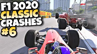 F1 2020 CLASSIC CRASHES #6