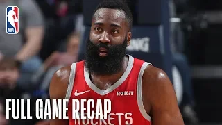 ROCKETS vs GRIZZLIES | James Harden Goes For 57 Points In Memphis | March 20, 2019