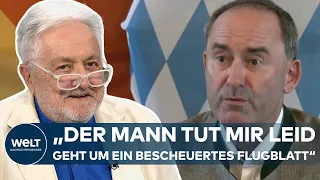 ARMER AIWANGER? Henryk M. Broder – "Der Mann tut mir leid. Es geht um ein bescheuertes Flugblatt"