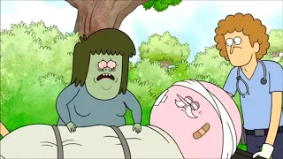 Regular Show - Muscle Man Accidentally Hurt Pops